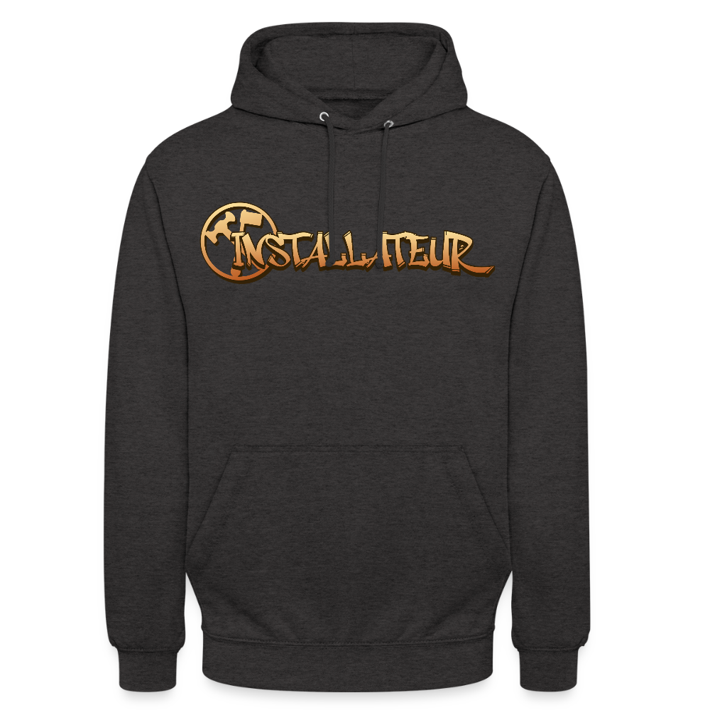 Unisex Hoodie "Installateur" Anthrazit Unisex Hoodie {{ color }}
