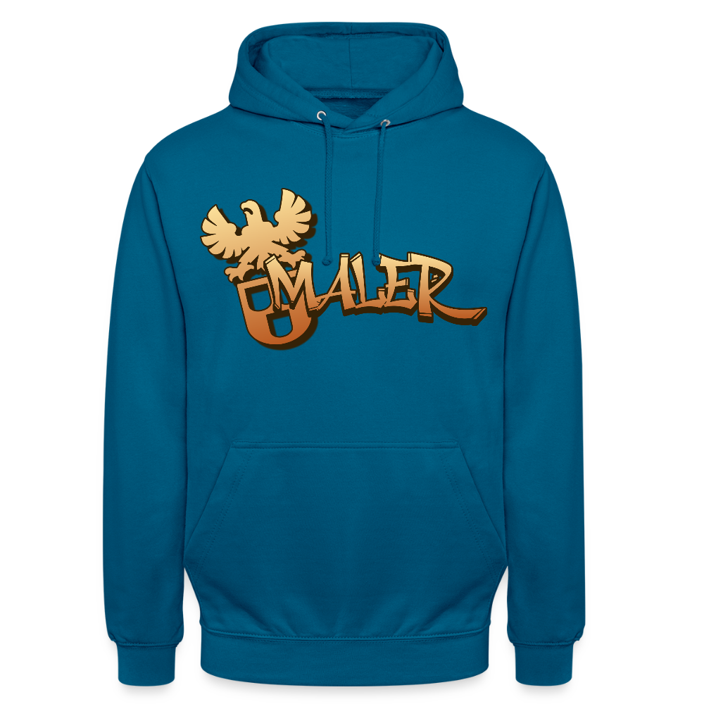 Unisex Hoodie "Maler" Tiefseeblau Unisex Hoodie {{ color }}