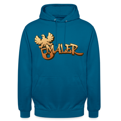 Unisex Hoodie "Maler" Tiefseeblau Unisex Hoodie {{ color }}