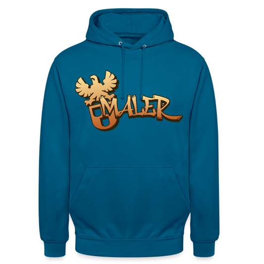 Unisex Hoodie "Maler" Tiefseeblau Unisex Hoodie {{ color }}