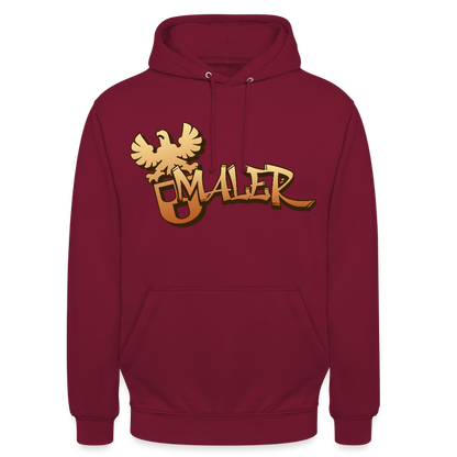 Unisex Hoodie "Maler" Bordeaux Unisex Hoodie {{ color }}