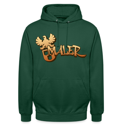 Unisex Hoodie "Maler" Flaschengrün Unisex Hoodie {{ color }}