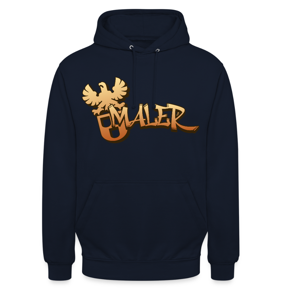 Unisex Hoodie "Maler" Navy Unisex Hoodie {{ color }}
