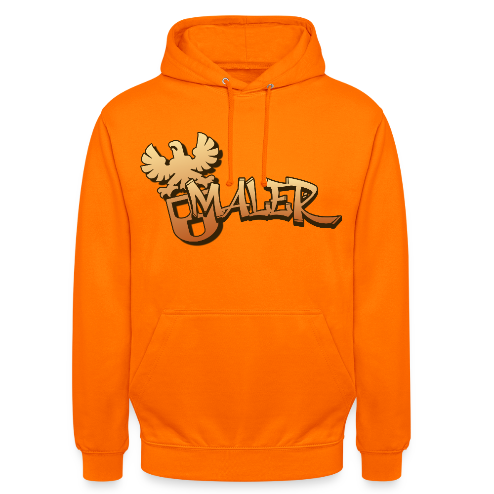 Unisex Hoodie "Maler" Orange Unisex Hoodie {{ color }}