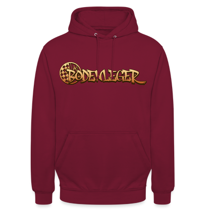 Unisex Hoodie "Bodenleger" Bordeaux Unisex Hoodie {{ color }}