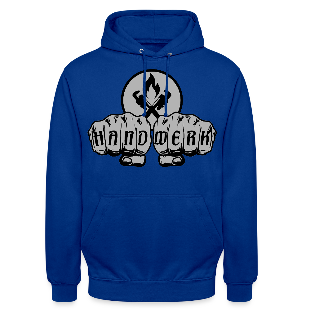Unisex Hoodie "Heizungsbauer" Royalblau Unisex Hoodie {{ color }}
