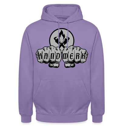 Unisex Hoodie "Heizungsbauer" Lavendel Unisex Hoodie {{ color }}