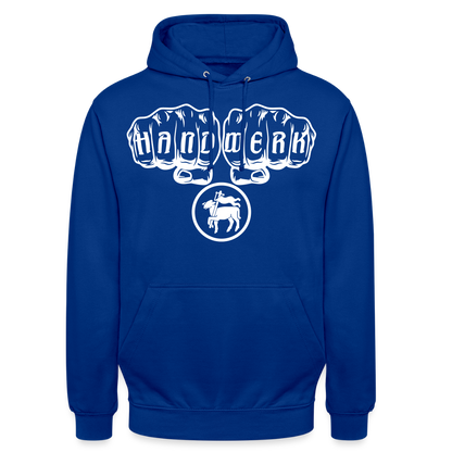 Unisex Hoodie "Fleischer" Royalblau Unisex Hoodie {{ color }}