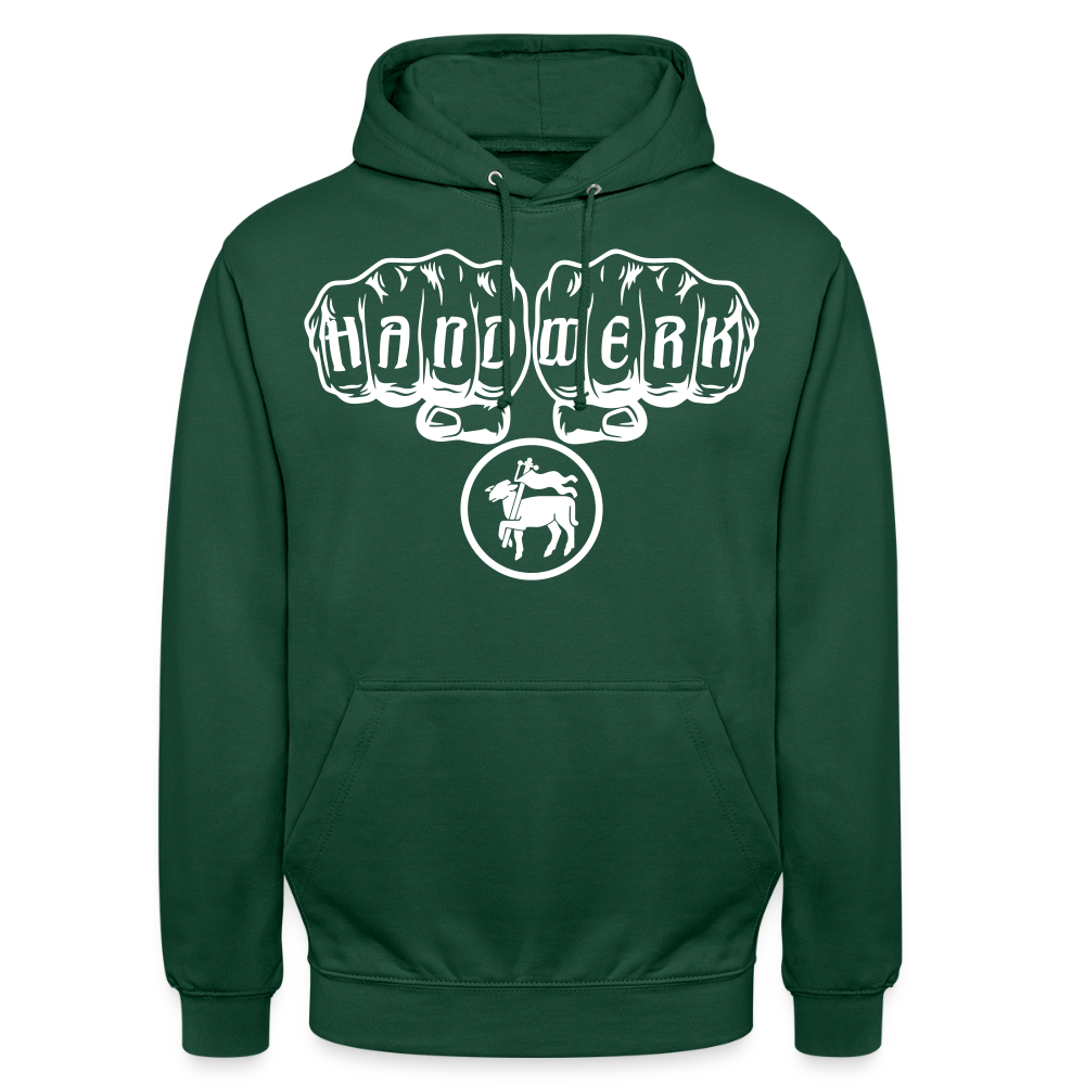 Unisex Hoodie "Fleischer" Flaschengrün Unisex Hoodie {{ color }}