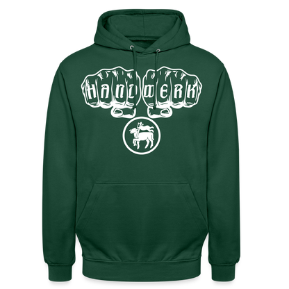 Unisex Hoodie "Fleischer" Flaschengrün Unisex Hoodie {{ color }}