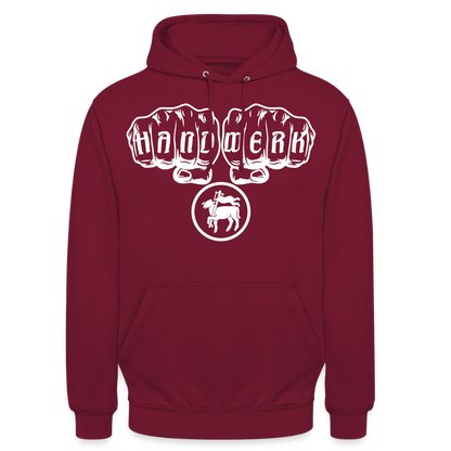 Unisex Hoodie "Fleischer" Bordeaux Unisex Hoodie {{ color }}