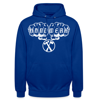 Unisex Hoodie "Installateur" Royalblau Unisex Hoodie {{ color }}