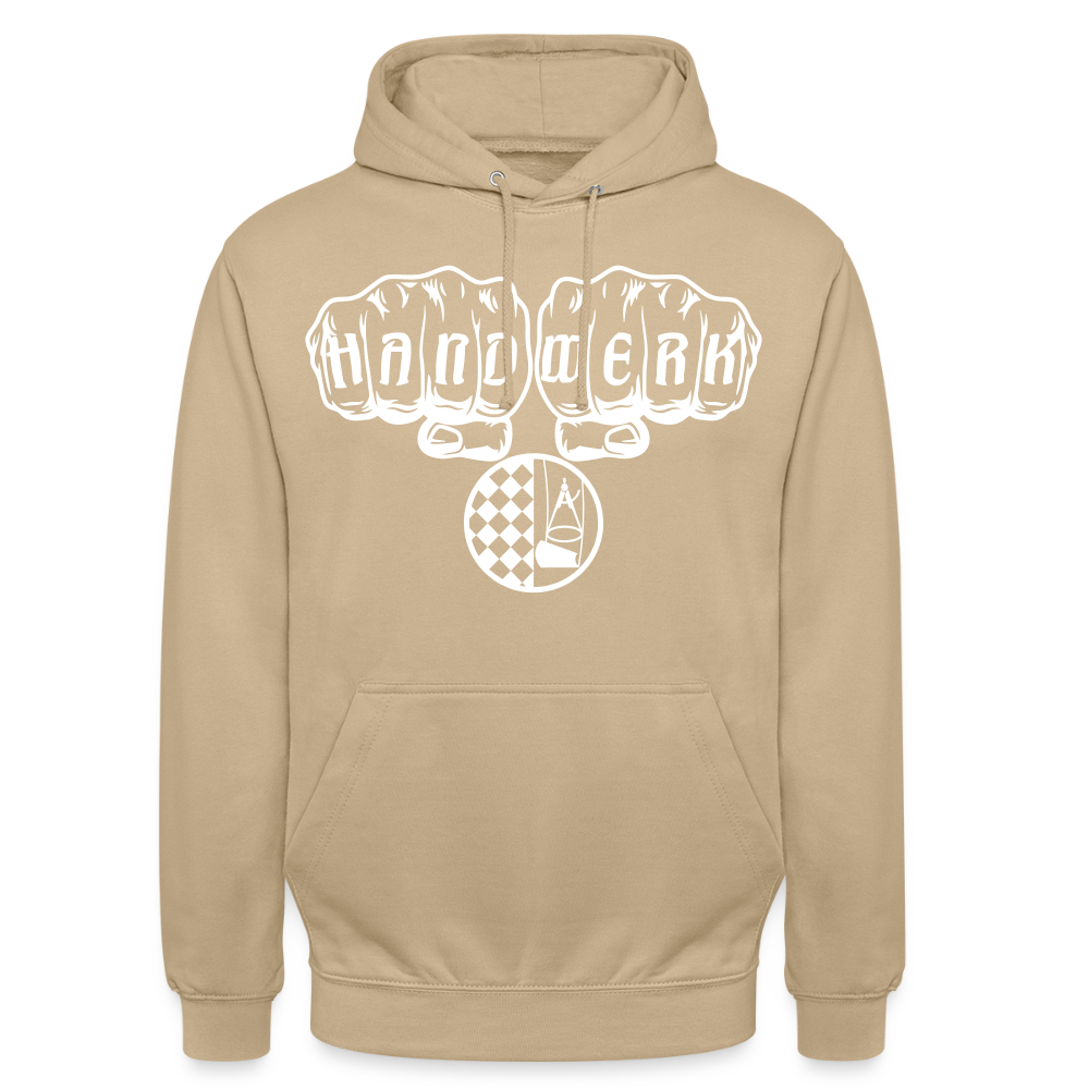 Unisex Hoodie "Bodenleger" Beige Unisex Hoodie {{ color }}