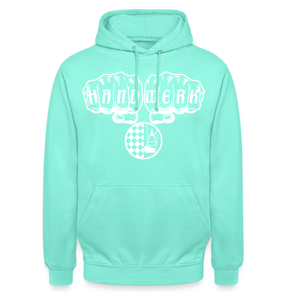Unisex Hoodie "Bodenleger" Mint Unisex Hoodie {{ color }}
