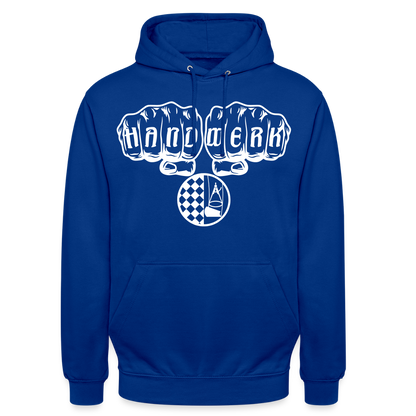 Unisex Hoodie "Bodenleger" Royalblau Unisex Hoodie {{ color }}