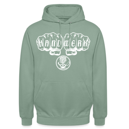 Unisex Hoodie "GaLaBauer" Graugrün Unisex Hoodie {{ color }}
