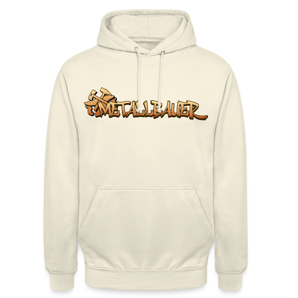 Unisex Hoodie "Metallbauer" Vanille-Milchshake Unisex Hoodie {{ color }}