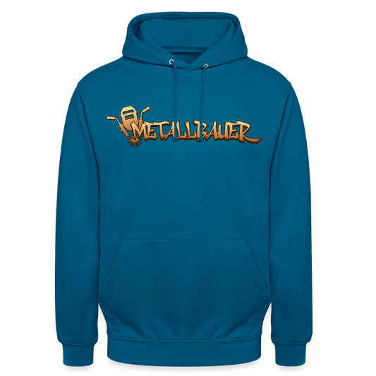 Unisex Hoodie"Metallbauer" Tiefseeblau Unisex Hoodie {{ color }}