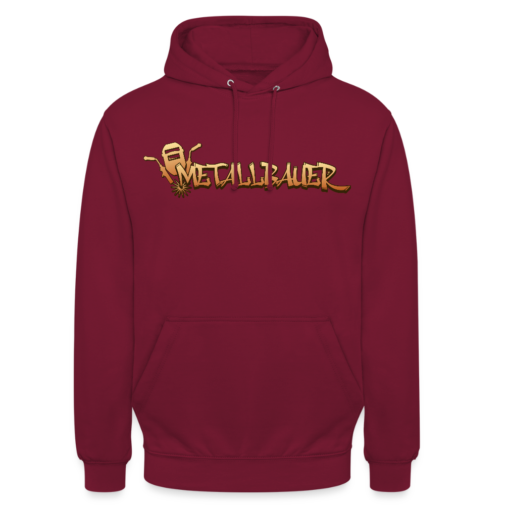 Unisex Hoodie"Metallbauer" Bordeaux Unisex Hoodie {{ color }}