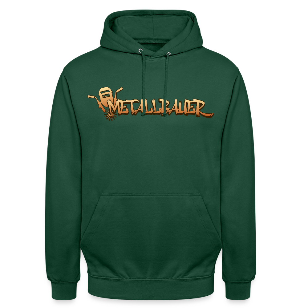 Unisex Hoodie"Metallbauer" Flaschengrün Unisex Hoodie {{ color }}