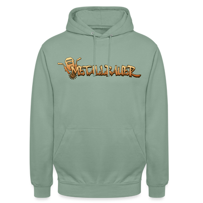 Unisex Hoodie"Metallbauer" Graugrün Unisex Hoodie {{ color }}
