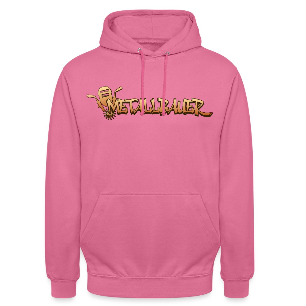 Unisex Hoodie"Metallbauer" Pink Unisex Hoodie {{ color }}