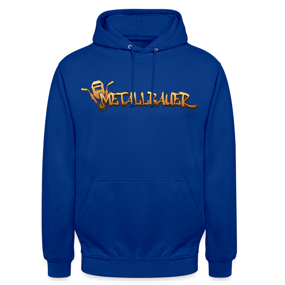 Unisex Hoodie"Metallbauer" Royalblau Unisex Hoodie {{ color }}