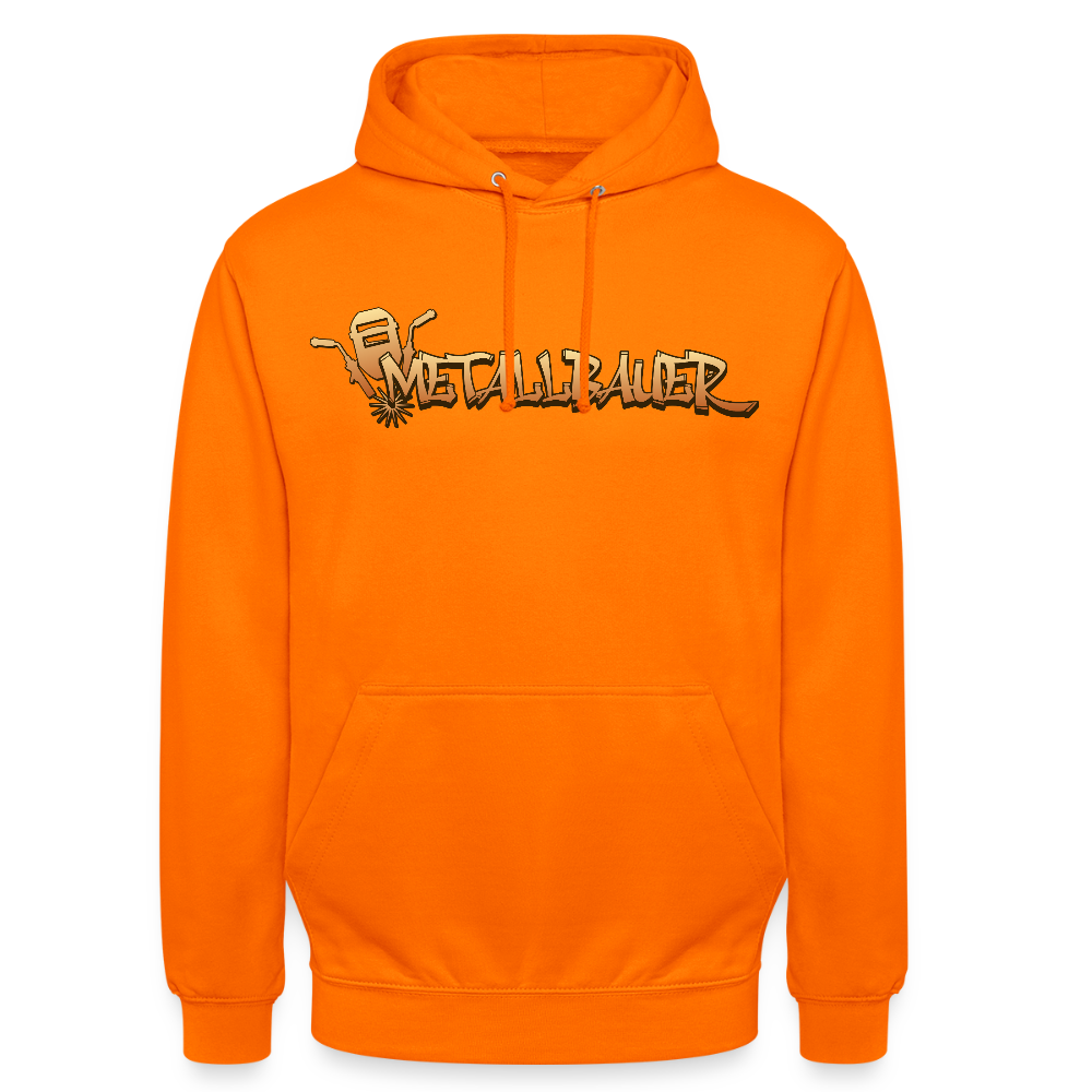 Unisex Hoodie"Metallbauer" Orange Unisex Hoodie {{ color }}