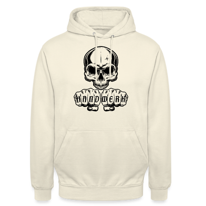 Unisex Hoodie "Skull-Handwerk" Vanille-Milchshake Unisex Hoodie {{ color }}