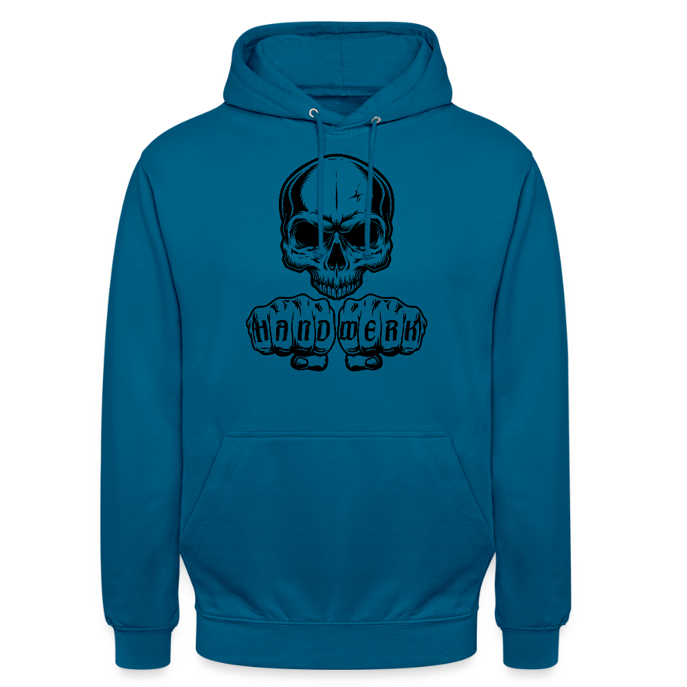 Unisex Hoodie "Skull-Handwerk" Tiefseeblau Unisex Hoodie {{ color }}