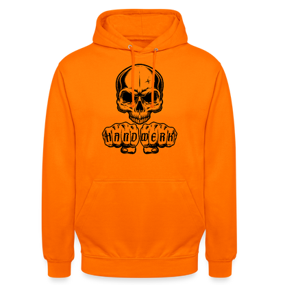 Unisex Hoodie "Skull-Handwerk" Orange Unisex Hoodie {{ color }}