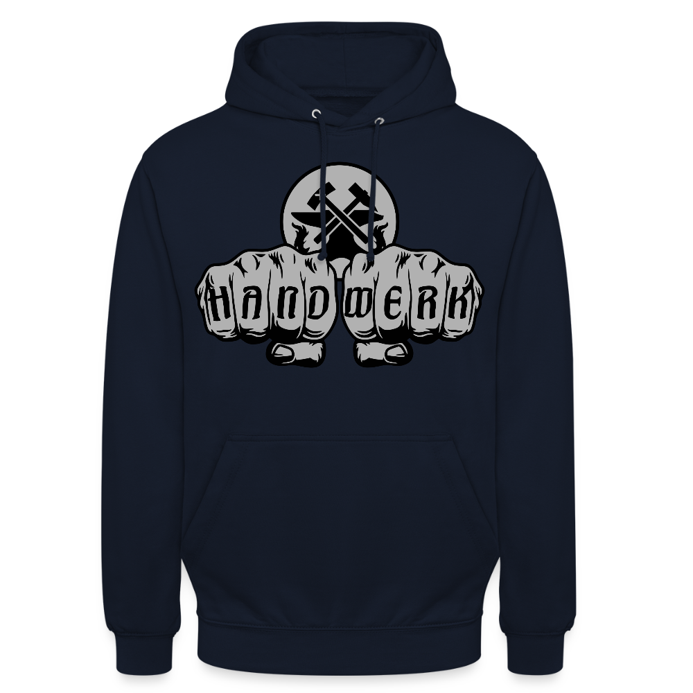 Unisex Hoodie "Metallbauer" Navy Unisex Hoodie {{ color }}