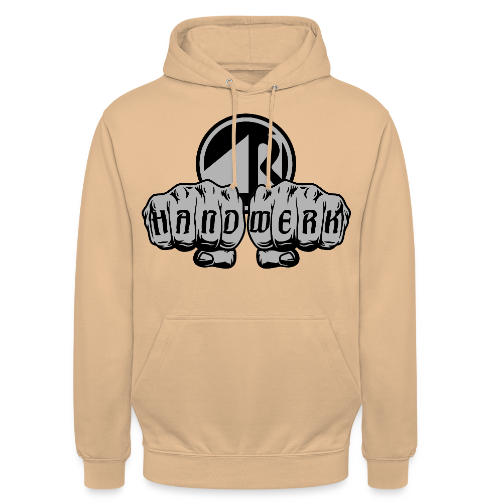 Unisex Hoodie "Raumausstatter" Pfirsich Unisex Hoodie {{ color }}