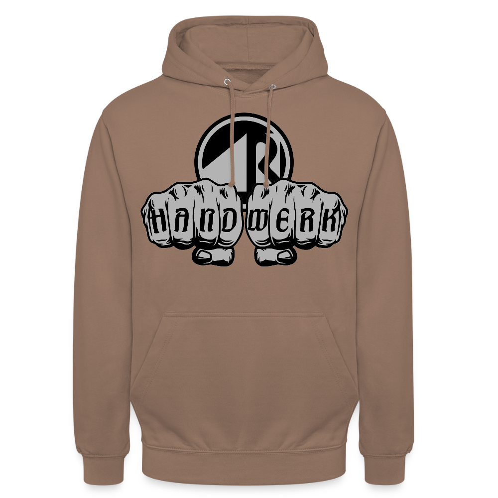 Unisex Hoodie "Raumausstatter" Mokka Unisex Hoodie {{ color }}