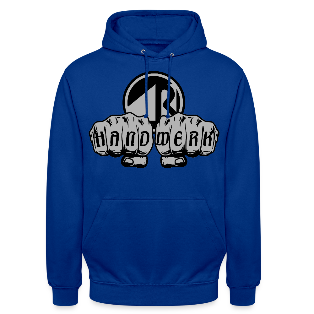 Unisex Hoodie "Raumausstatter" Royalblau Unisex Hoodie {{ color }}