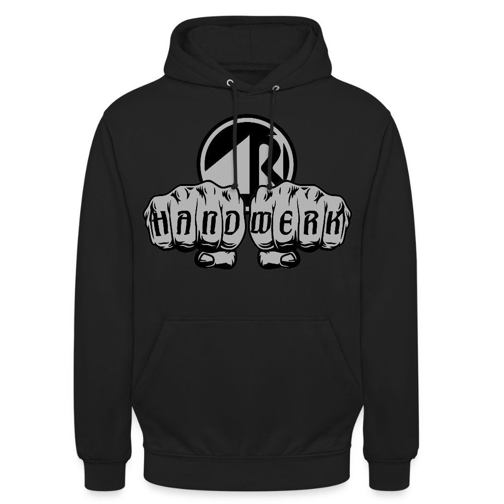 Unisex Hoodie "Raumausstatter" Schwarz Unisex Hoodie {{ color }}