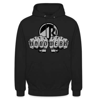 Unisex Hoodie "Raumausstatter" Schwarz Unisex Hoodie {{ color }}