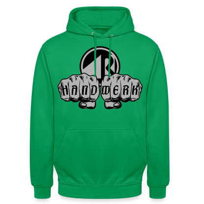 Unisex Hoodie "Raumausstatter" Kelly Green Unisex Hoodie {{ color }}