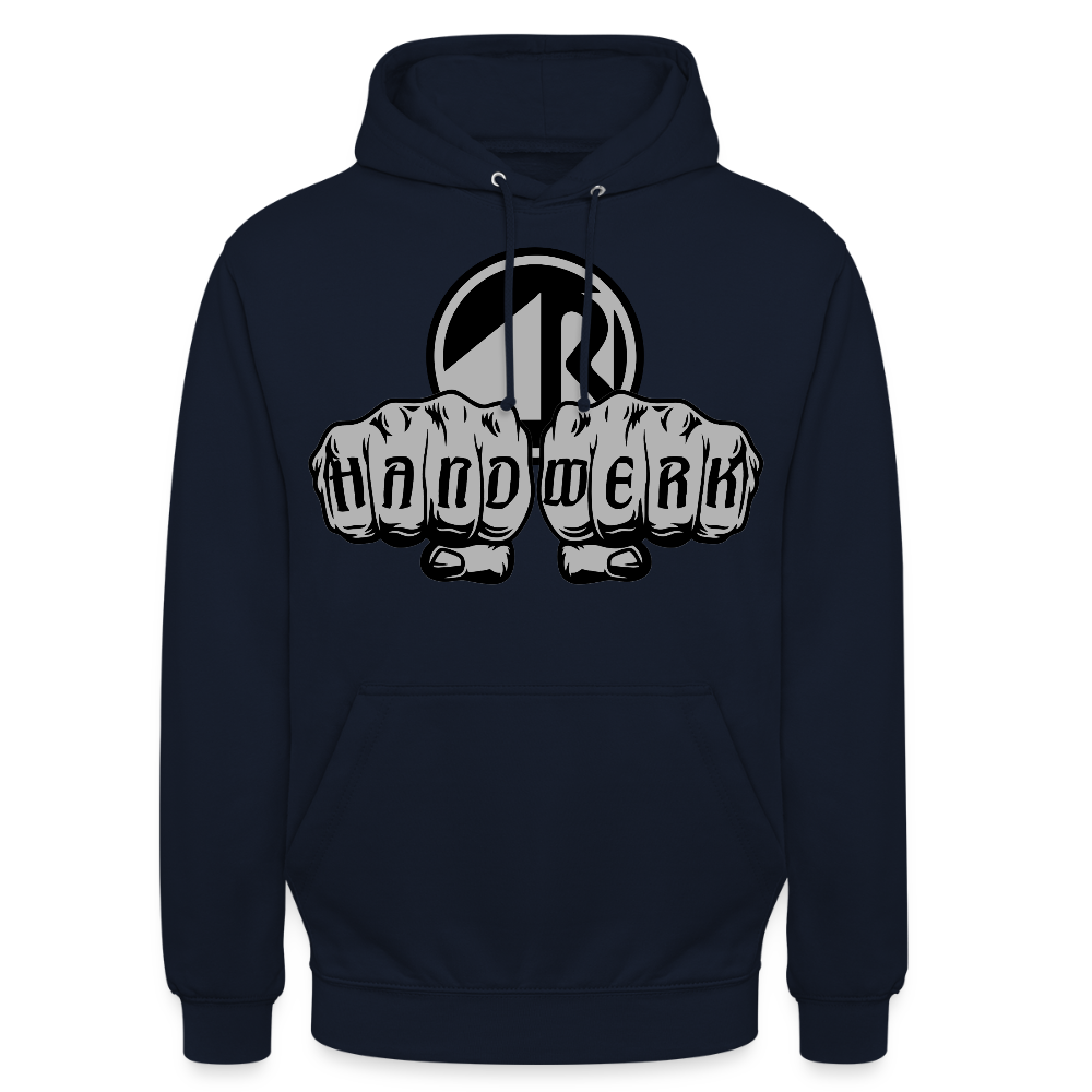 Unisex Hoodie "Raumausstatter" Navy Unisex Hoodie {{ color }}