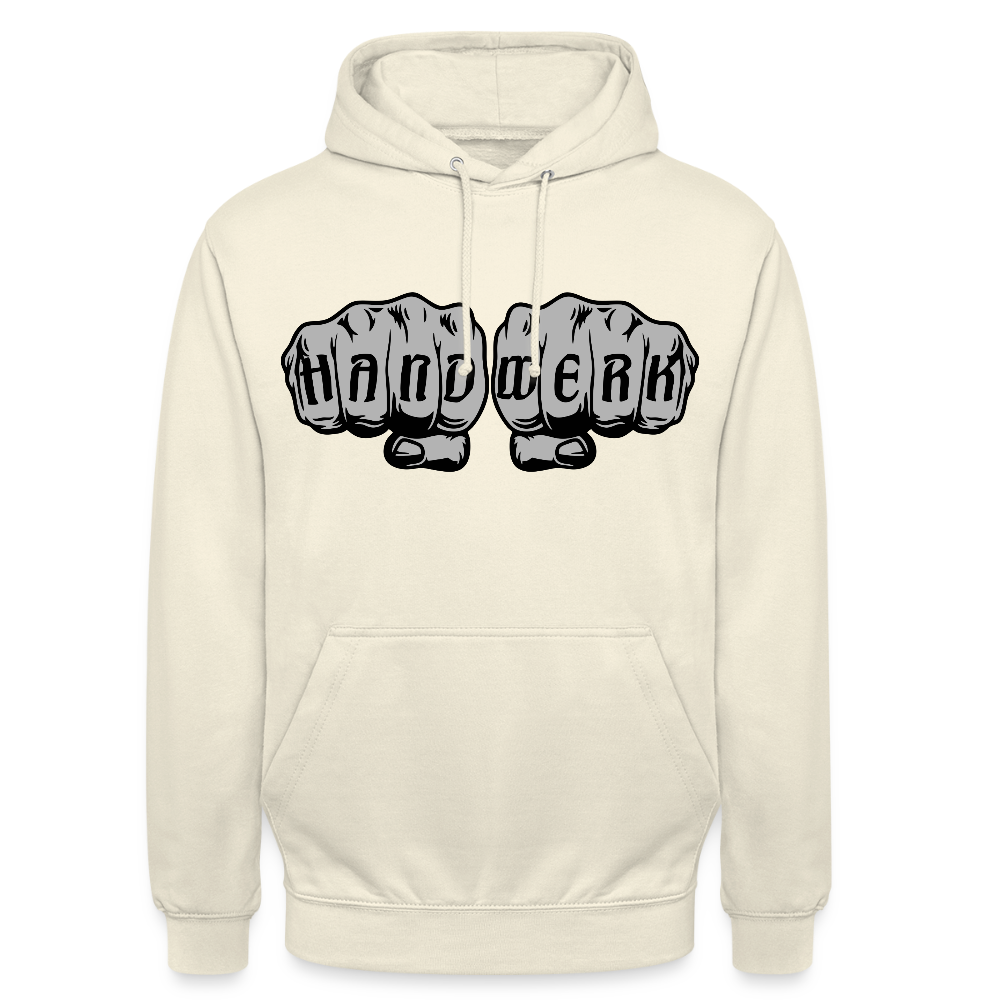 Unisex Hoodie "Handwerk" Vanille-Milchshake Unisex Hoodie {{ color }}