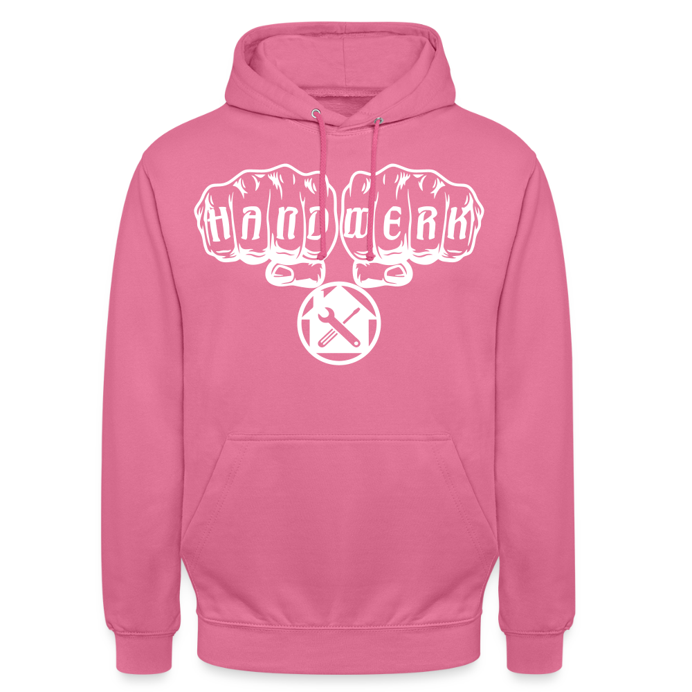 Unisex Hoodie "Hausmeister" Pink Unisex Hoodie {{ color }}