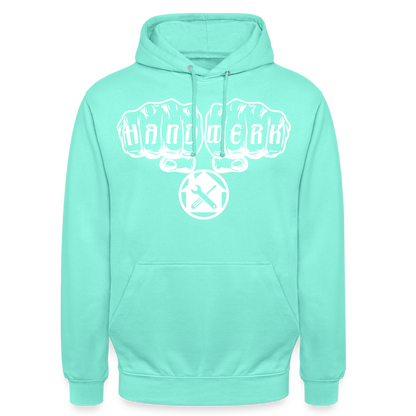 Unisex Hoodie "Hausmeister" Mint Unisex Hoodie {{ color }}