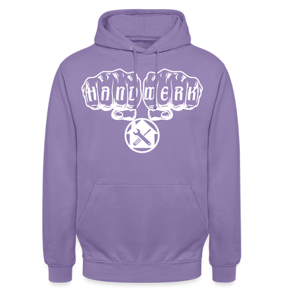 Unisex Hoodie "Hausmeister" Lavendel Unisex Hoodie {{ color }}