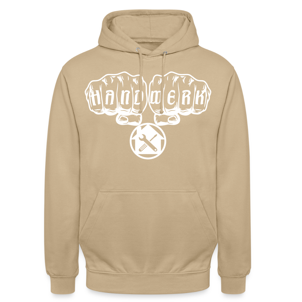 Unisex Hoodie "Hausmeister" Beige Unisex Hoodie {{ color }}