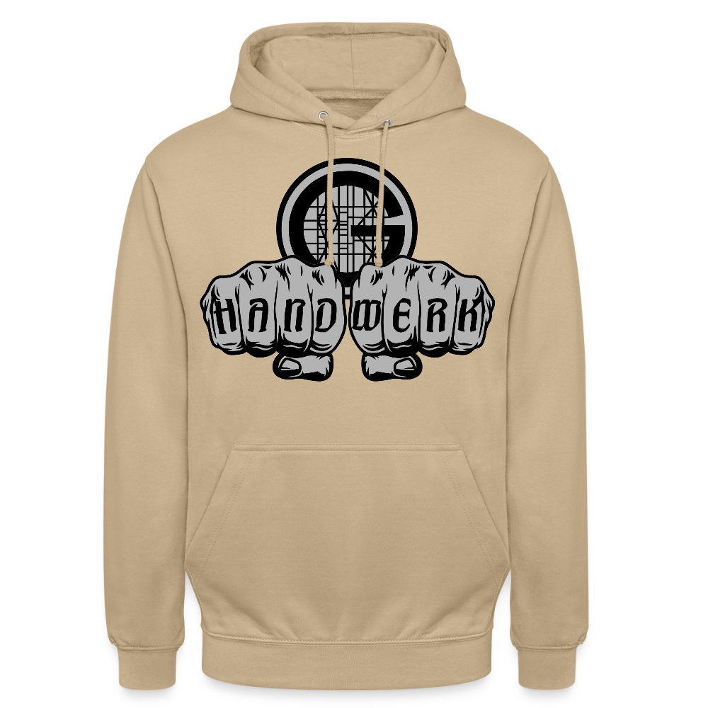 Unisex Hoodie "Gerüstbauer" Beige Unisex Hoodie {{ color }}
