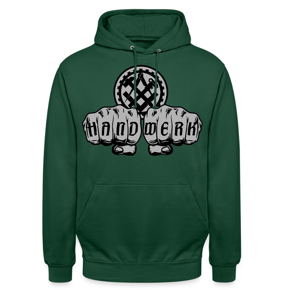 Unisex Hoodie "Mechaniker" Flaschengrün Unisex Hoodie {{ color }}