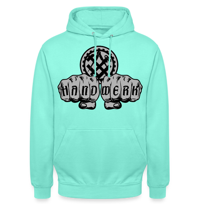 Unisex Hoodie "Mechaniker" Mint Unisex Hoodie {{ color }}