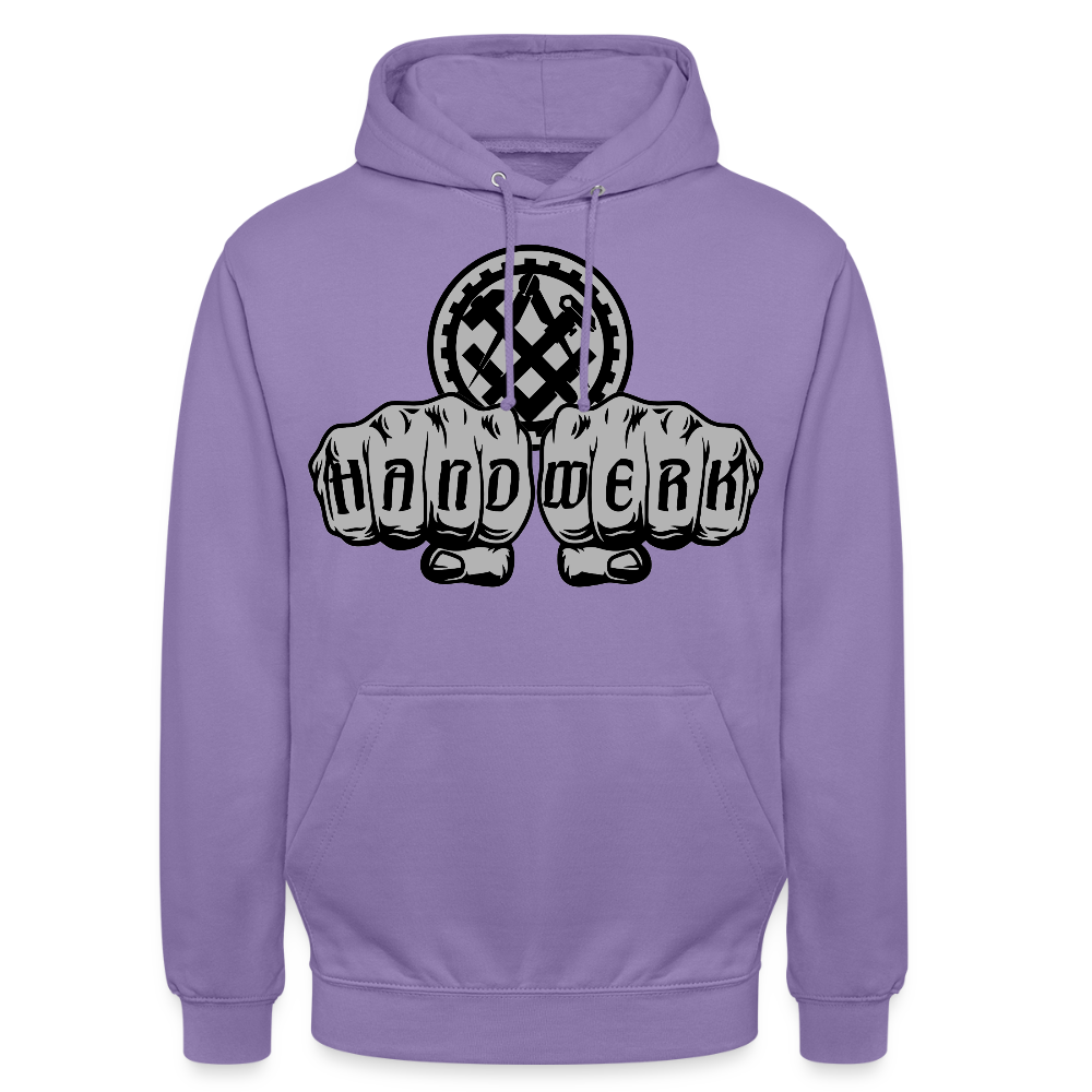 Unisex Hoodie "Mechaniker" Lavendel Unisex Hoodie {{ color }}