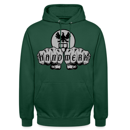 Unisex Hoodie "Maler" Flaschengrün Unisex Hoodie {{ color }}