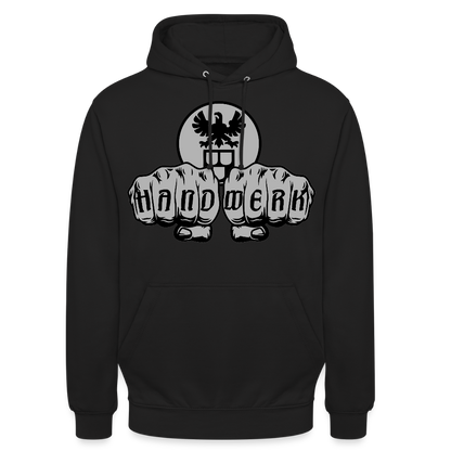 Unisex Hoodie "Maler" Schwarz Unisex Hoodie {{ color }}